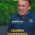 Azcárraga celebra campeonato azulcrema