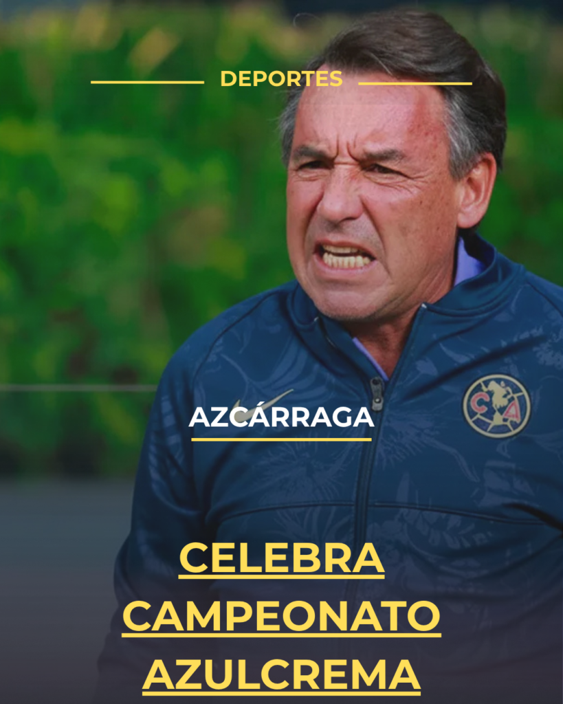Azcárraga celebra campeonato azulcrema