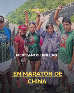Mexicanos brillan en maratón de China