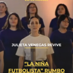 Julieta Venegas revive “La Niña Futbolista” rumbo al Mundial