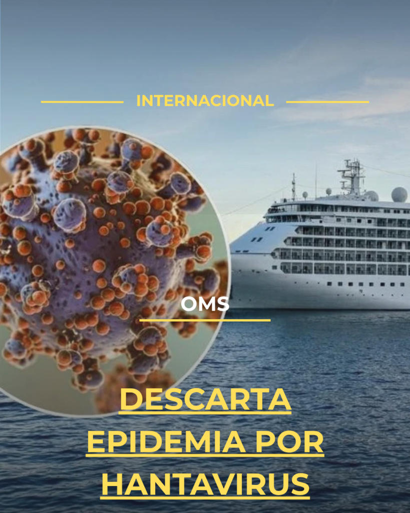 OMS descarta epidemia por hantavirus