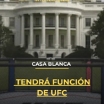 Casa Blanca tendrá función de UFC