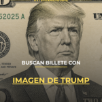 Buscan billete con imagen de Trump