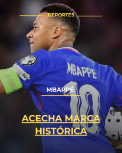 Mbappé acecha marca histórica