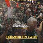 Celebración termina en caos