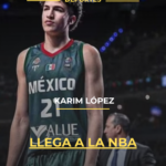 Karim López llega a la NBA