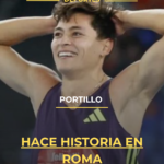 Portillo hace historia en Roma