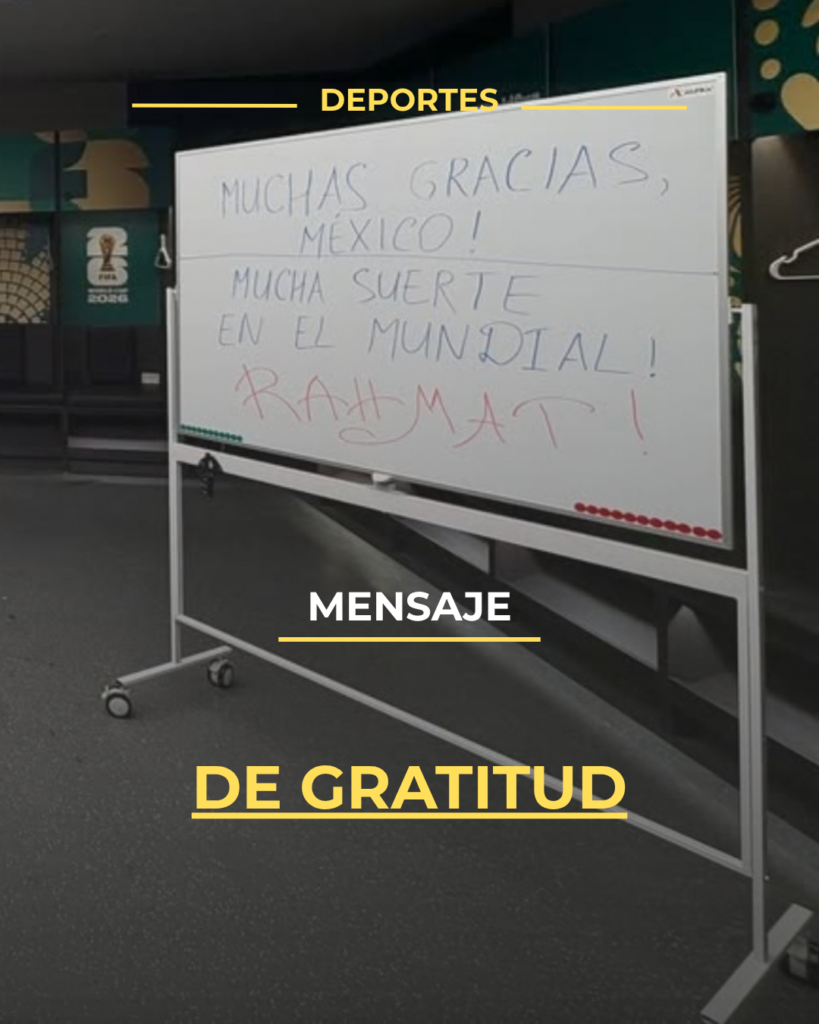 Mensaje de gratitud