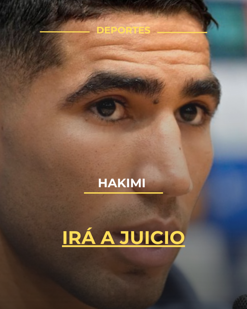 Hakimi irá a juicio
