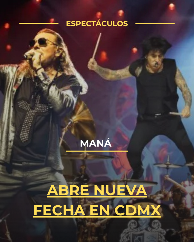 Maná abre nueva fecha en CDMX