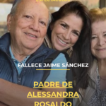 Fallece Jaime Sánchez, padre de Alessandra Rosaldo