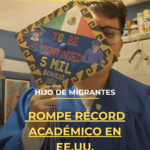 Hijo de migrantes rompe récord académico en EE.UU.