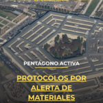 Pentágono activa protocolos por alerta de materiales peligrosos