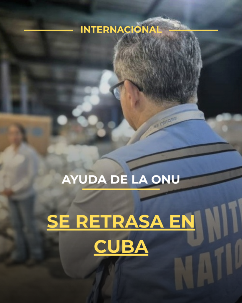 Ayuda de la ONU se retrasa en Cuba