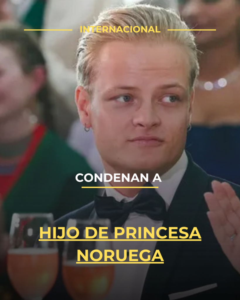 Condenan a hijo de princesa noruega