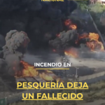 Incendio en Pesquería deja un fallecido
