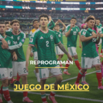Reprograman juego de México