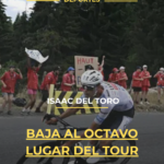 Isaac del Toro baja al octavo lugar del Tour