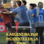 FIFA investiga a Argentina por incidentes en la final