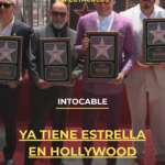 Intocable ya tiene estrella en Hollywood