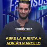 Productora abre la puerta a Adrián Marcelo