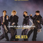 Cancelan conciertos de BTS