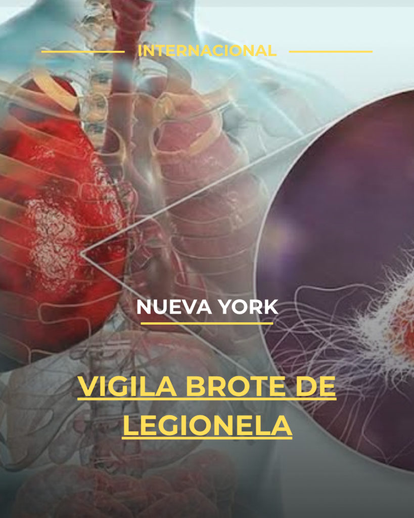 Nueva York vigila brote de legionela