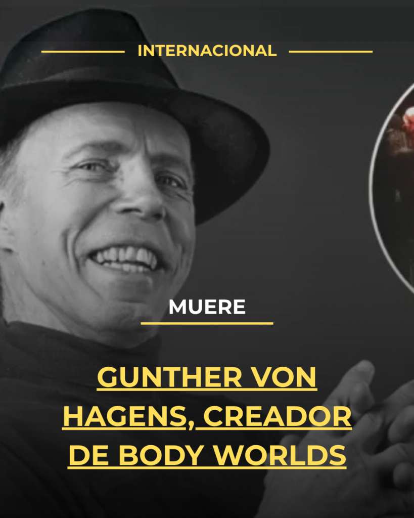 Muere Gunther von Hagens, creador de Body Worlds