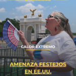 Calor extremo amenaza festejos en EE.UU.
