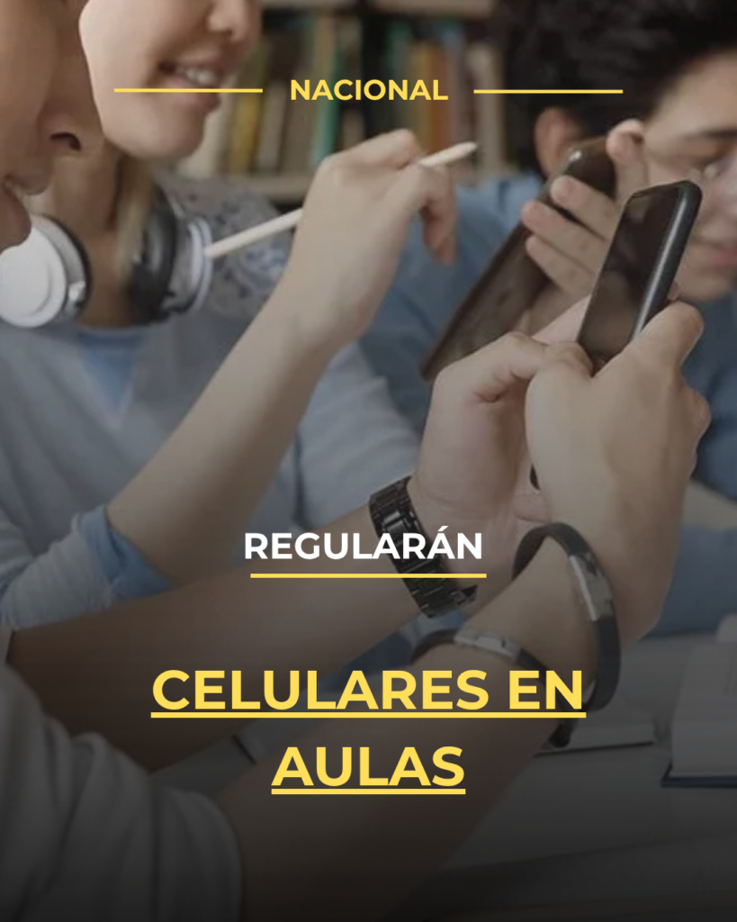 Regularán celulares en aulas