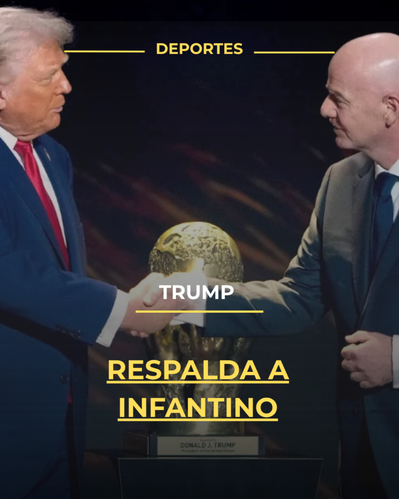 Trump respalda a Infantino
