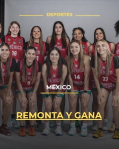México remonta y gana