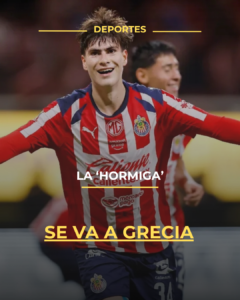 La ‘Hormiga’ se va a Grecia