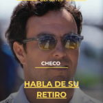 Checo habla de su retiro