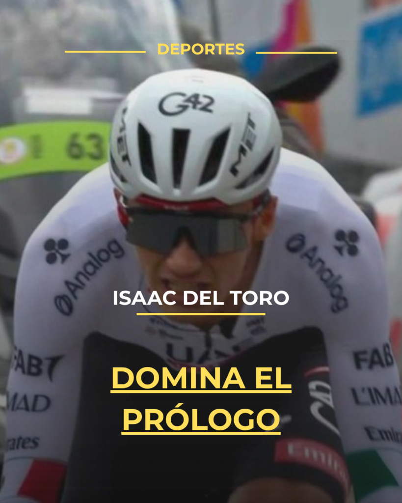 Isaac del Toro domina el prólogo
