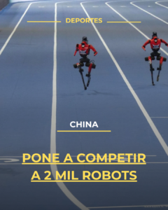 China pone a competir a 2 mil robots