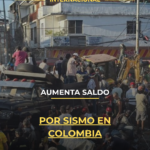 Aumenta saldo por sismo en Colombia