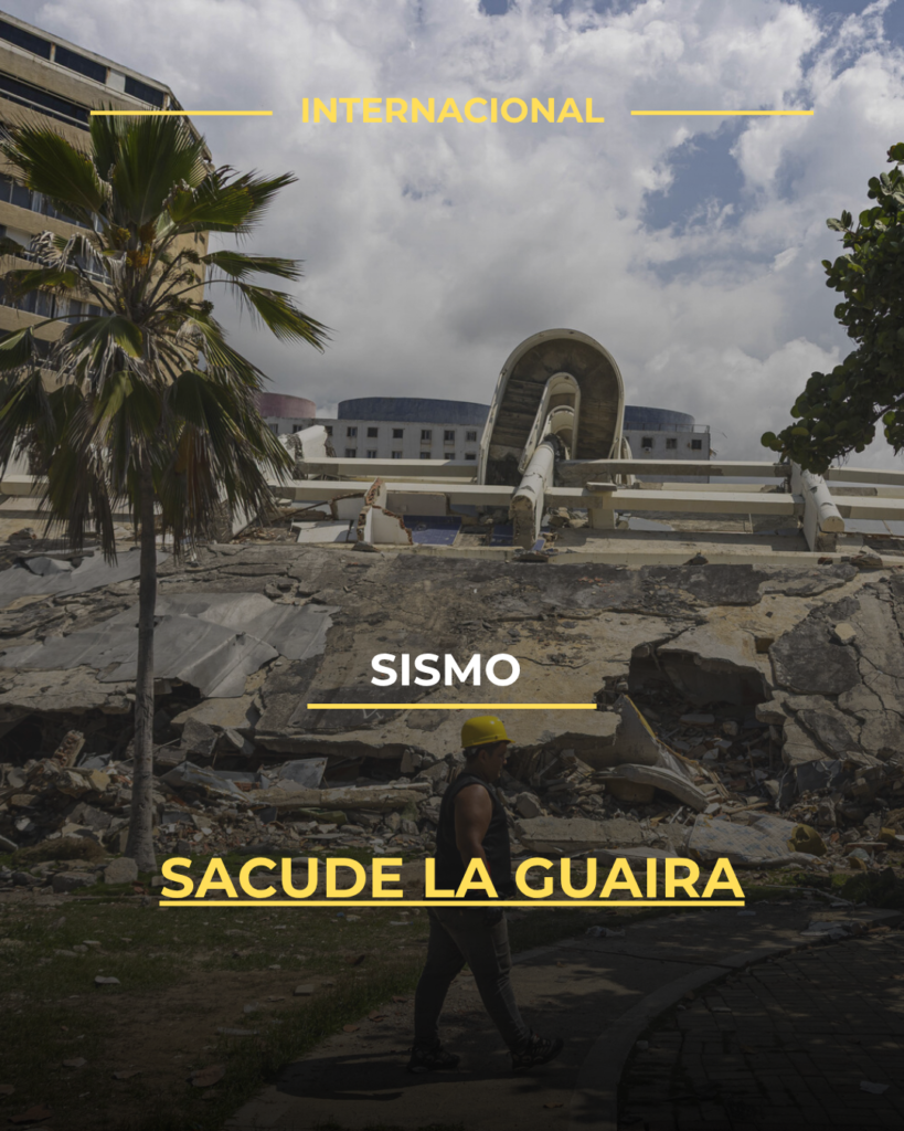 Sismo sacude La Guaira