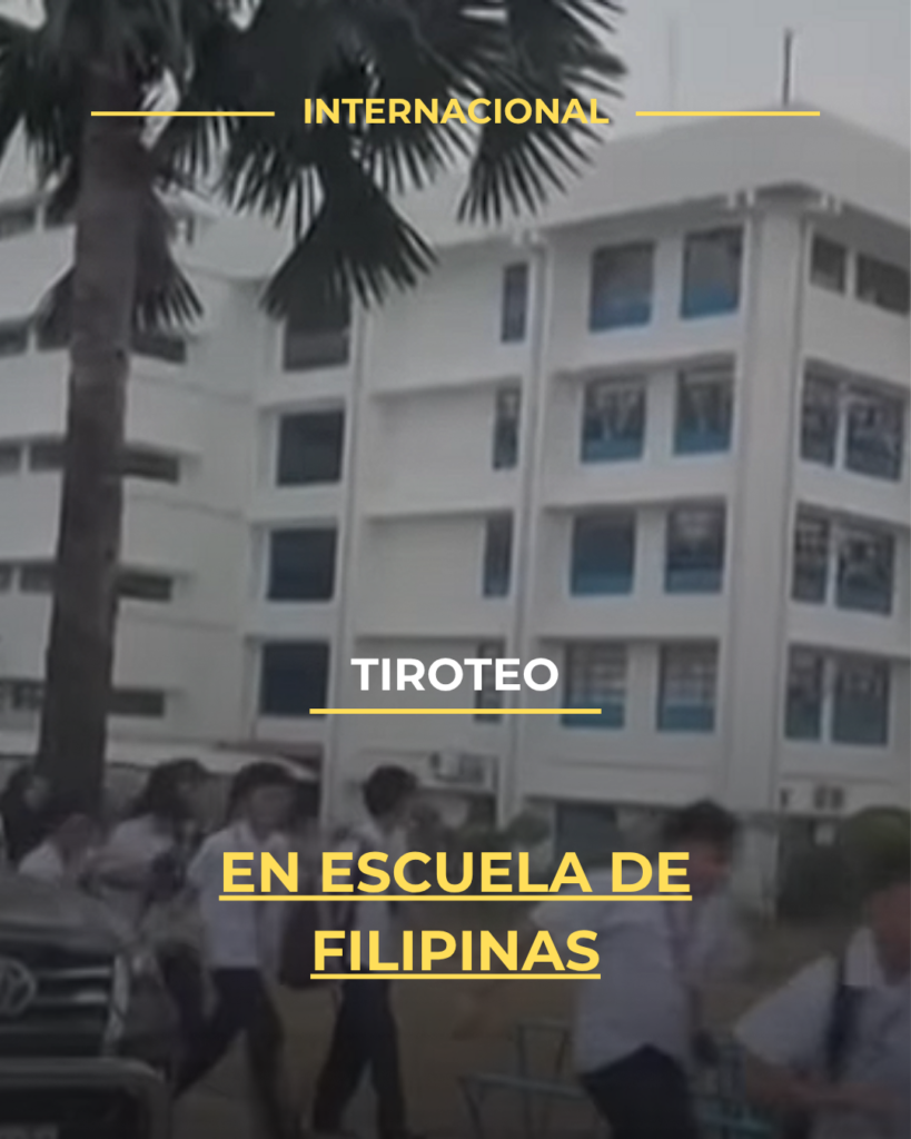 Tiroteo en escuela de Filipinas