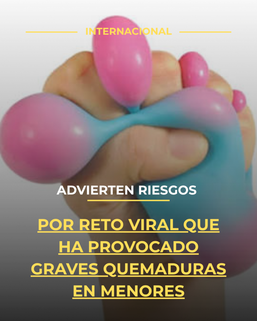 Advierten riesgos por reto viral que ha provocado graves quemaduras en menores