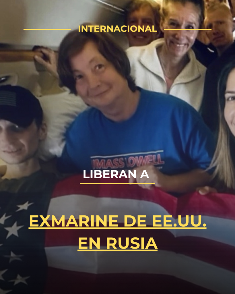 Liberan a exmarine de EE.UU. en Rusia