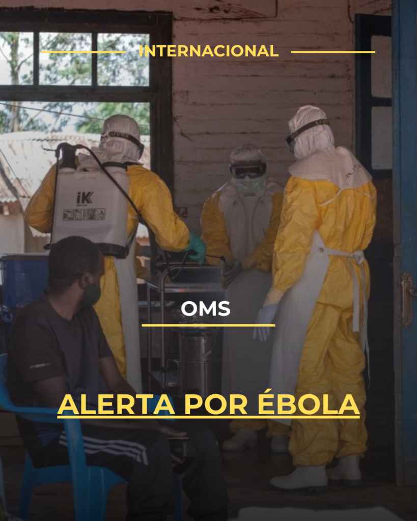 OMS alerta por ébola