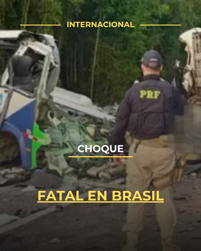 Choque fatal en Brasil