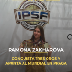 Ramona Zakharova conquista tres oros y apunta al Mundial en Praga
