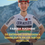 Fariba Hashimi: de entrenar disfrazada a ganar plata en los Juegos Asiáticos