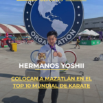 Hermanos Yoshii colocan a Mazatlán en el Top 10 mundial de karate