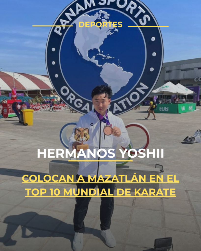 Hermanos Yoshii colocan a Mazatlán en el Top 10 mundial de karate