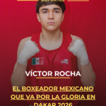 Víctor Rocha, el boxeador mexicano que va por la gloria en Dakar 2026