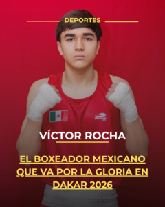 Víctor Rocha, el boxeador mexicano que va por la gloria en Dakar 2026
