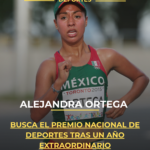 Alejandra Ortega busca el Premio Nacional de Deportes tras un año extraordinario